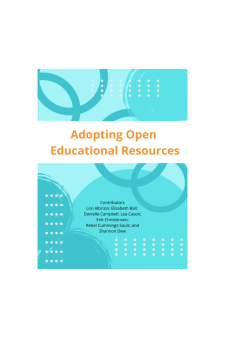 Adopting Open Educational Resources book cover