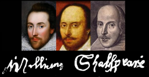 three images of shakespeare