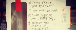 numbered list of ideas