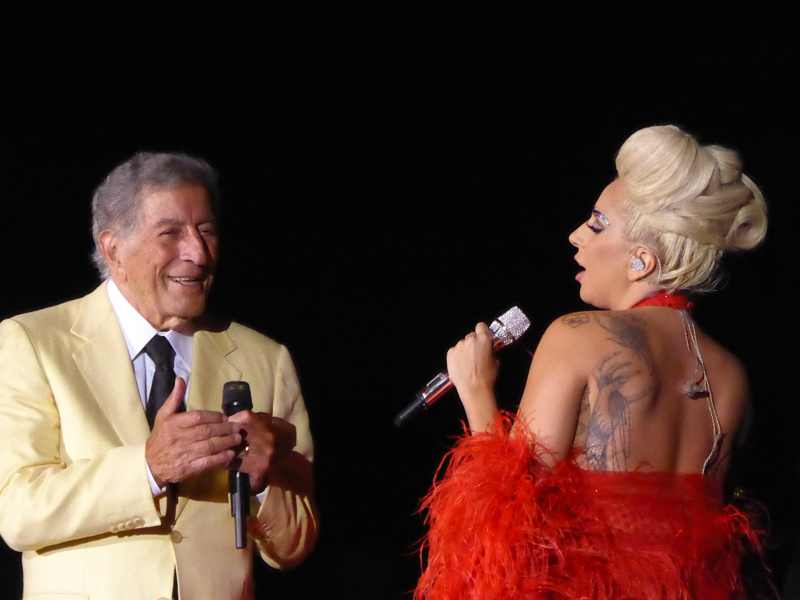 Tony Bennett and Lady Gaga